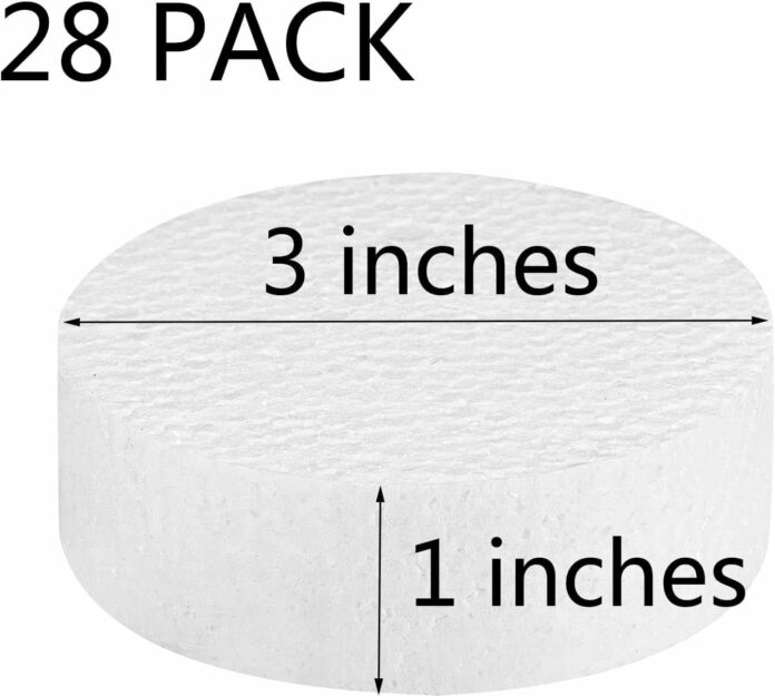 FFchuanhe 3 Inch Foam Circles