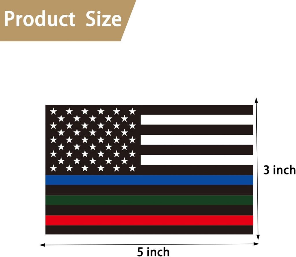 American US Flag Decal