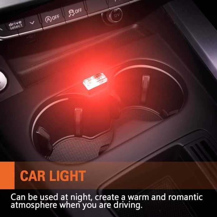 USB LED Car Interior Atmosphere Lamp